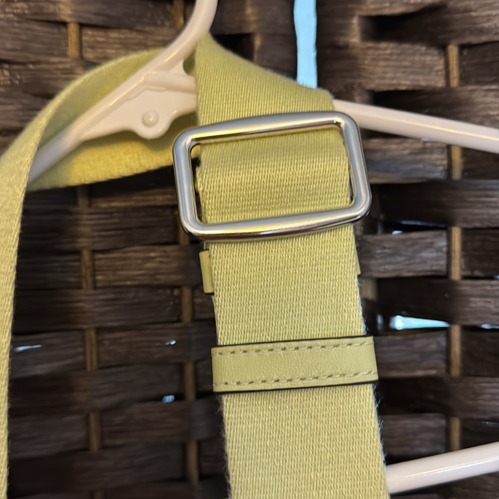 New without tags coach Teri crossbody yellow green. - Picture 3 of 10